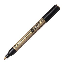 Pilot Super Colour Permanent Marker Gold Medium Sc G M