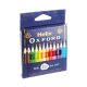 HELIX OXFORD TRIANGULAR SHAPED COLOURING PENCILS 12PK SHORT 833221