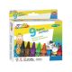 KIDART SUPER JUMBO CRAYONS 9PK SJ009