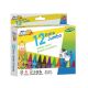 KIDART EXTRA JUMBO CRAYONS 12PK XJ012