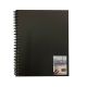 FOLDERMATE 3 IN1 NOTEBOOK A4 SIZE 120 SHEETS PERFORATED BLUE 4023