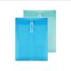 USIGN PLASTIC FOLDER WITH STRING ENCLOSURE LEGAL SIZE TRANSLUCENT GREEN US-F119