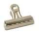 SILVER METAL BULLDOG CLIP 2.5