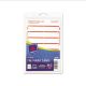 SELFADHESIVE FILE FOLDER LABELS WITH ORANGE BORDER 250PCS