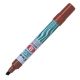 PILOT PERMANENT MARKER BROWN BROAD CHISEL TIP SCA-B-BN