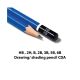 B DRAWING/SHADING PENCIL CDA