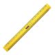 HELIX ENGINEERS SCALE RULER YELLOW K85