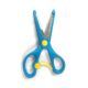 PLASTIC SAFETY SCISSORS WITH METAL BLADE 5.25