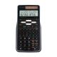 SHARP SCIENTIFIC CALCULATOR 470 FUNCTIONS EL-506TSB-BW