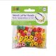 KRAFTY KIDS WOOD LETTER BEADS 8MM 70PC ASST BD301B