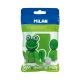 MILAN FLEXIBLE MODELLING CLAY 100G LIGHT GREEN 9154160