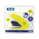 MILAN ENERGY SAVING STAPLER WITH BOX OF STAPLES YELLOW 191071Y