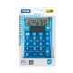 MILAN LOOK EDITION 10 DIGIT SOLAR CALCULATOR BLUE 159906SL